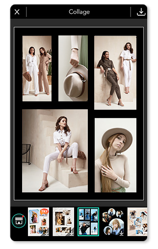 PhotoDirector - Moodboards für Modetrends